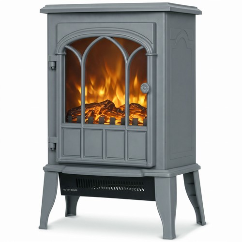 Homcom elektrischer holzofen - homcom,