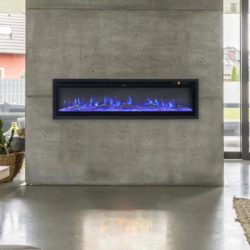 Led kamin media wand feuer - led,