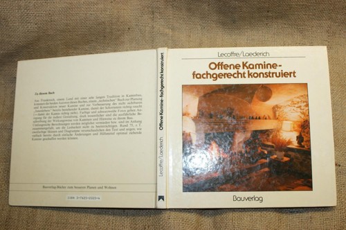 Fachbuch offene kamine - fachbuch, selbst